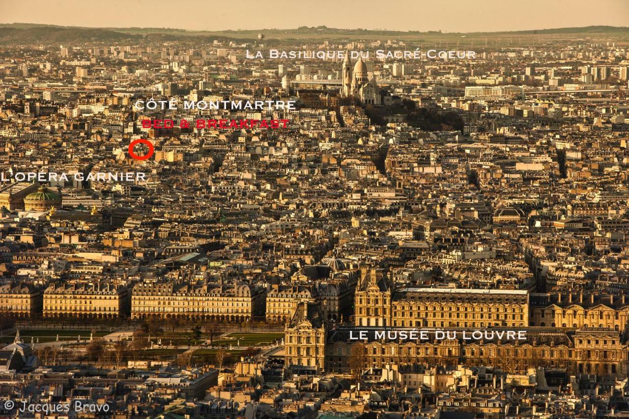 Bed and Breakfast Cote Montmartre Parigi Esterno foto